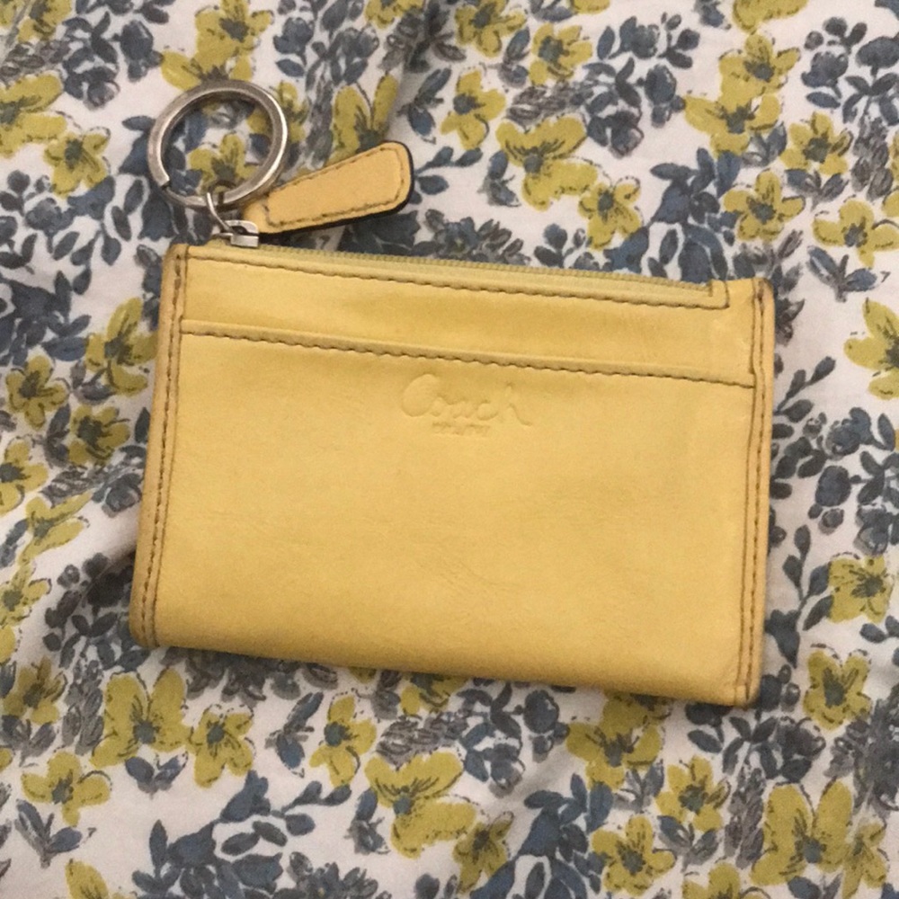 Coach coin/ card wallet